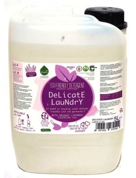 Detergent lichid rufe delicate 5L - BIOLU