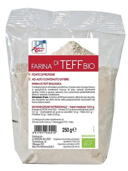 Faina teff eco 250g - LA FINESTRA SUL CIELO