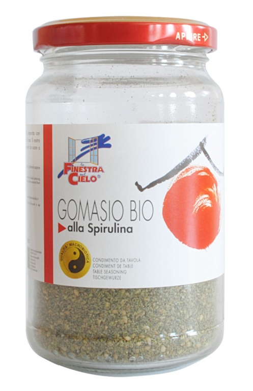 Condimente gomasio spirulina eco 150g - LA FINESTRA SUL CIELO