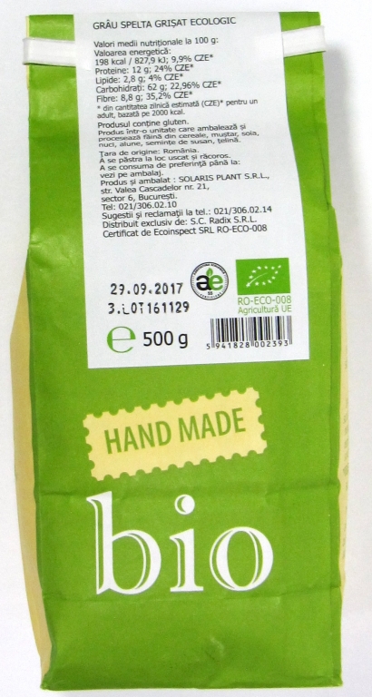 Gris spelta eco 500g - LONGEVITA