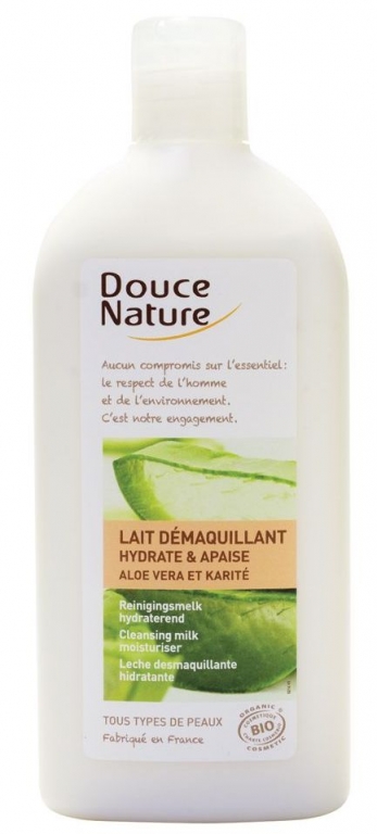 Lapte demachiant hidratant aloe vera 300ml - DOUCE NATURE