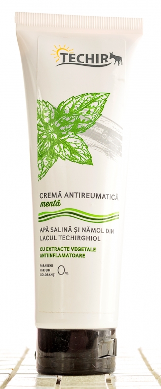 Crema antireumatica menta 125g - TECHIR