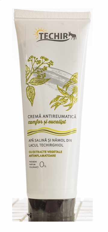 Crema antireumatica eucalipt camfor 125g - TECHIR