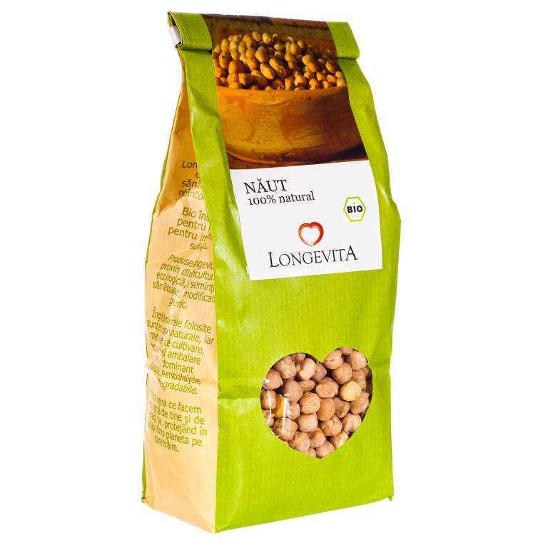 Naut boabe eco 500g - LONGEVITA