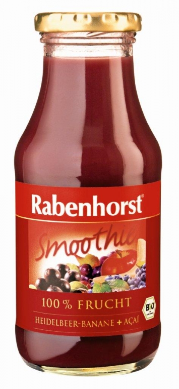 Smoothie afine banane acai eco 240ml - RABENHORST