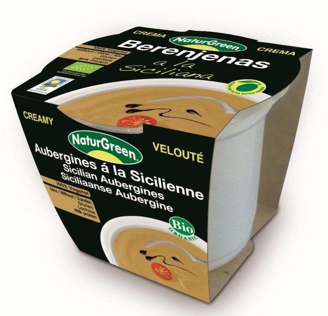 Supa crema vinete siciliene eco 310g - NATURGREEN