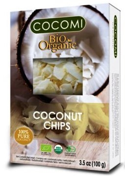 Chipsuri cocos raw eco 100g - COCOMI