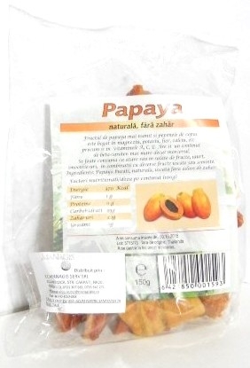 Papaya uscat 150g - DECO ITALIA