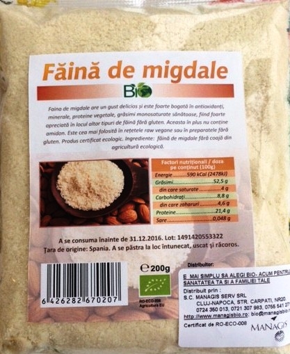 Faina migdale decojite eco 200g - DECO ITALIA