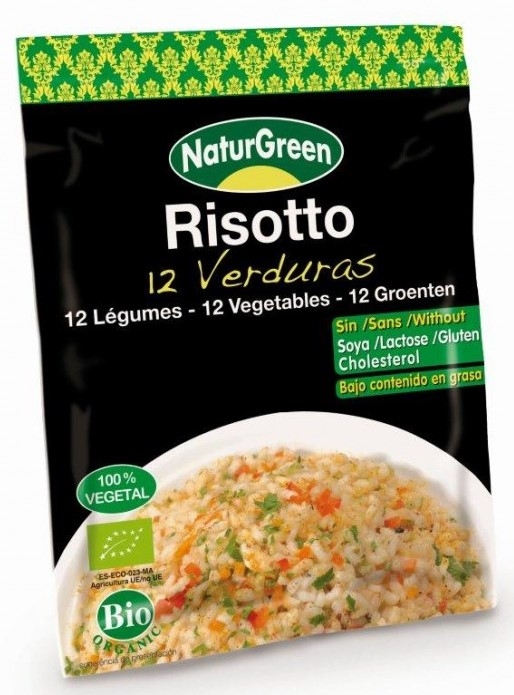 Risotto cu 12 vegetale eco 150g - NATURGREEN