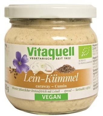 Crema tartinabila seminte in chimen eco 180g - VITAQUELL