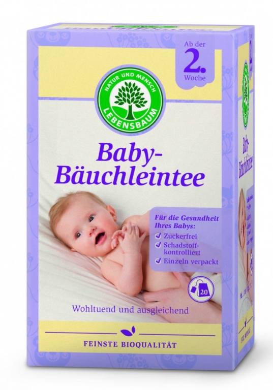 Ceai anticolici bebelusi +2sapt eco 20dz - LEBENSBAUM