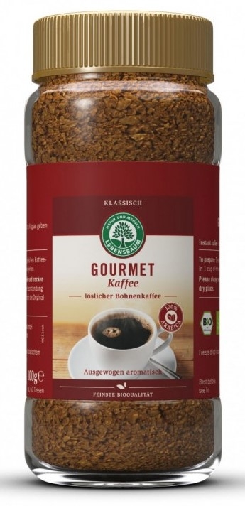 Cafea instant arabica Gourmet Clasic eco 100g - LEBENSBAUM