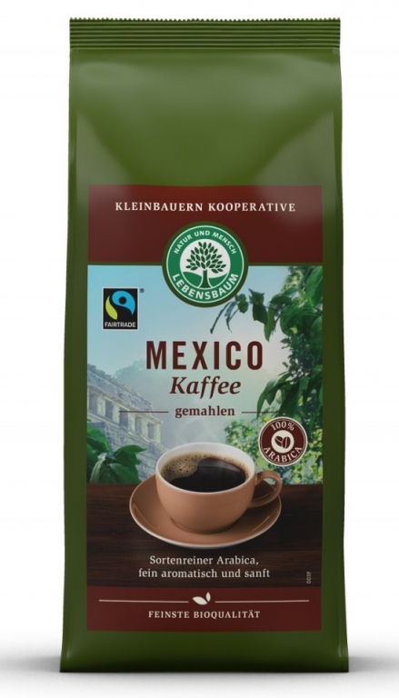 Cafea macinata arabica Mexico eco 250g - LEBENSBAUM