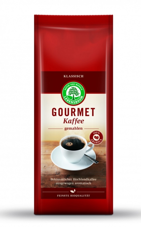 Cafea macinata arabica Gourmet Clasic eco 500g - LEBENSBAUM