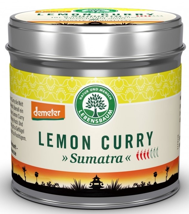 Condimente curry lamaie Sumatra eco 45g - LEBENSBAUM