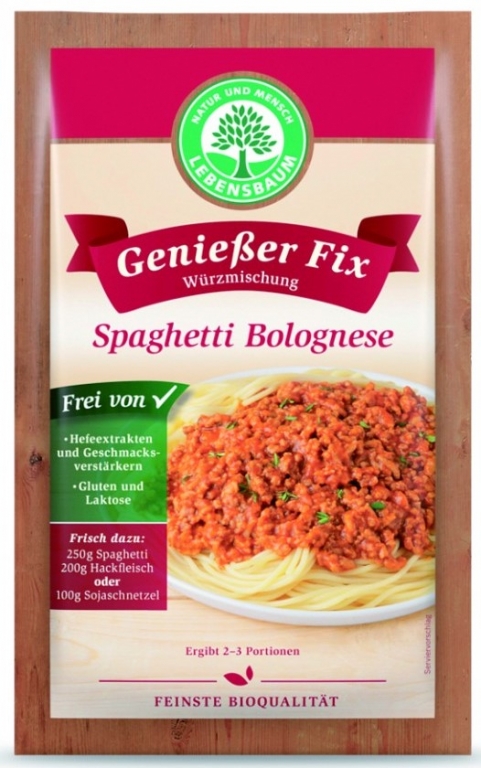 Dressing pt spaghete bologneze eco 37g - LEBENSBAUM