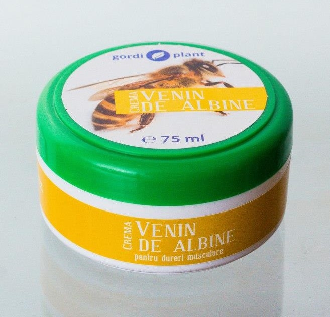 Crema venin albine dureri musculare 75ml - GORDI PLANT