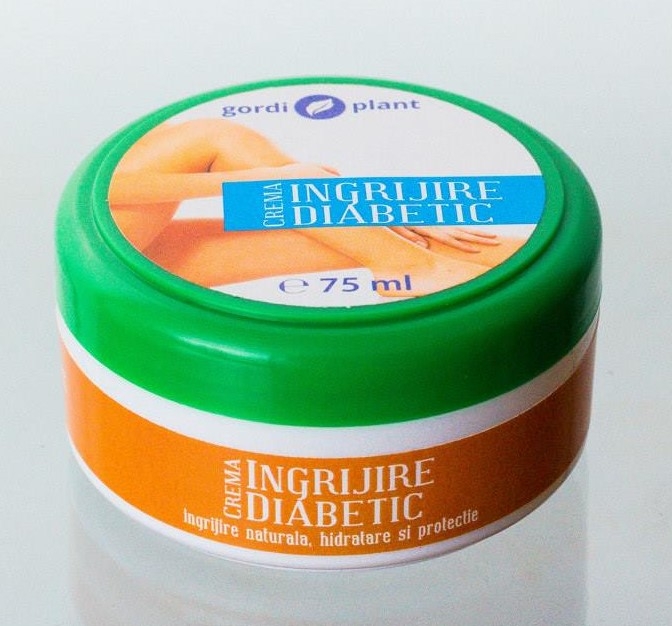 Crema ingrijire diabetic 75ml - GORDI PLANT