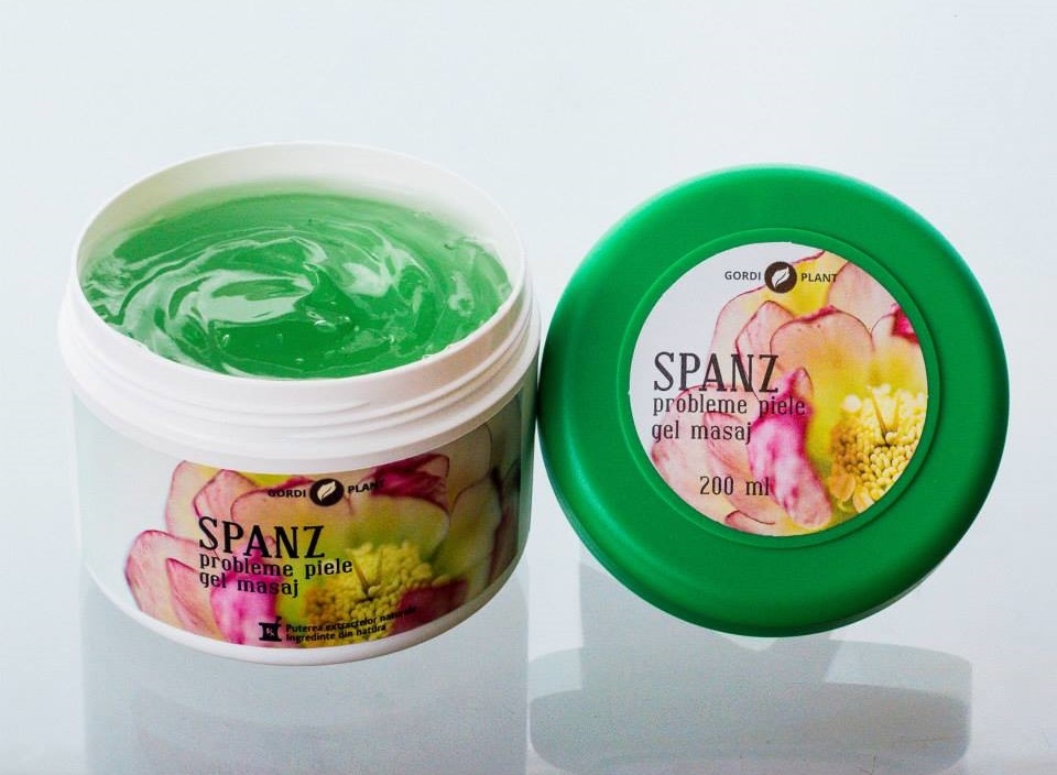 Gel masaj spanz 200ml - GORDI PLANT