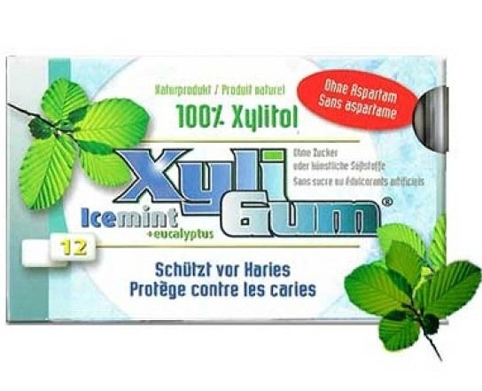 Guma mestecat xylitol menta 10,8g - VTALITY