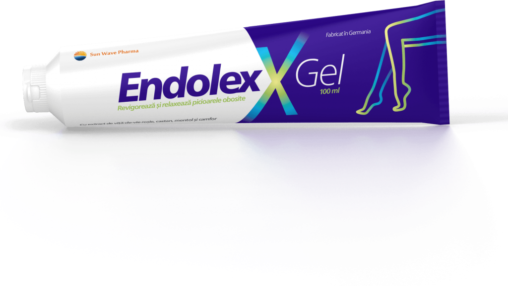 Gel antireumatic Endolex 100ml - SUN WAVE PHARMA