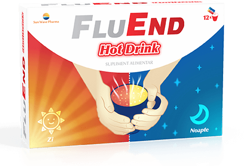 FluEnd hot drink 12pl - SUN WAVE PHARMA