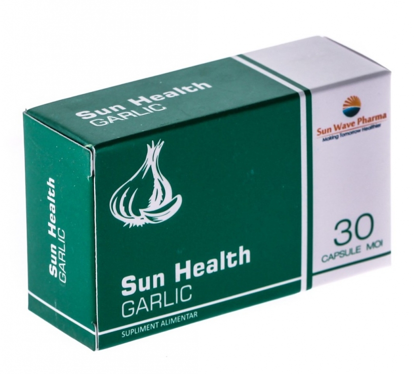 Garlic 30cps - SUN WAVE PHARMA