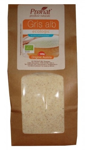 Gris grau alb eco 500g - PRONAT