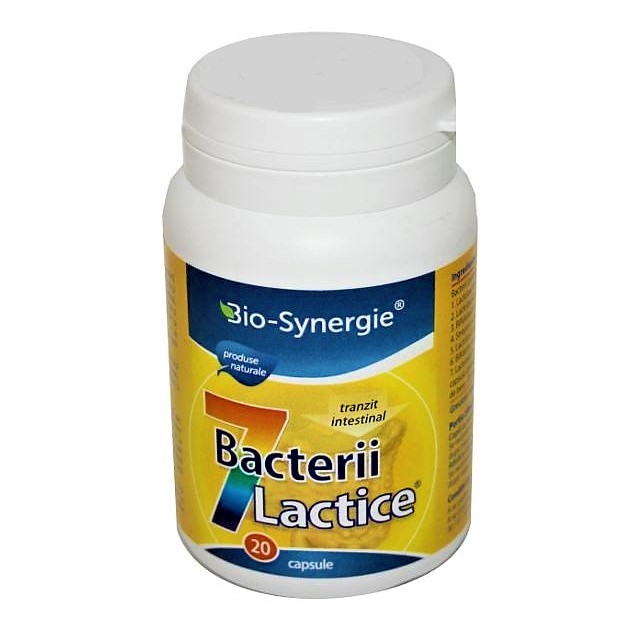 7 bacterii lactice 20cps - BIO SYNERGIE