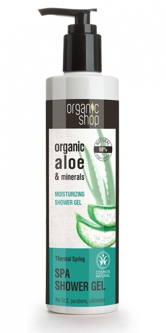 Gel dus hidratant aloe minerale marine 280ml - ORGANIC SHOP