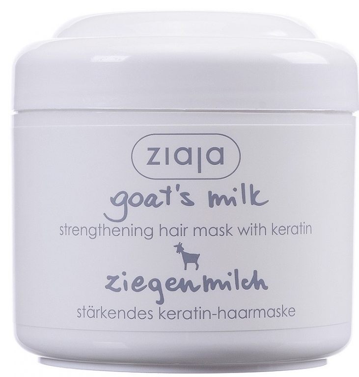 Masca par intensiva conditionare cheratina Lapte Capra 200ml - ZIAJA