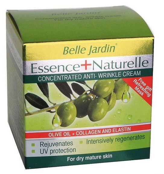 Crema antirid ulei masline colagen elastina ten uscat matur 50ml - BELLE JARDIN