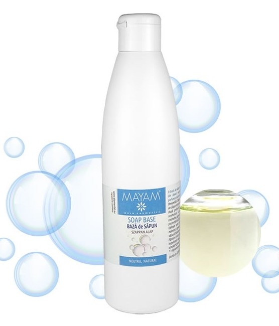 Baza de sapun lichid neutru 250ml - MAYAM