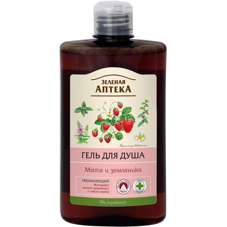 Gel dus revigorant fragi menta 400ml - ZELENAYA APTEKA