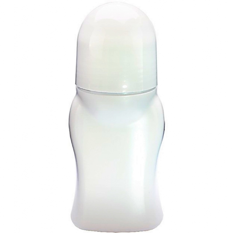 Flacon plastic alb tip roll~on cu bila cu capac 75ml - MAYAM