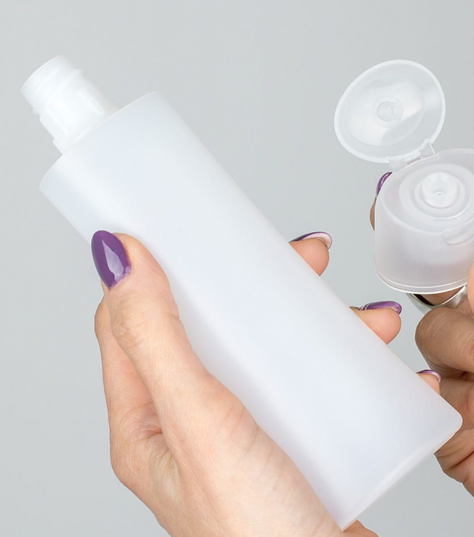 Flacon plastic semitransparent Kless fara capac 150ml - ELLEMENTAL