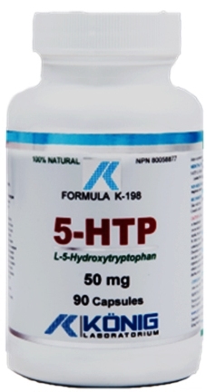 5 HTP 50mg formula K 90cps - KONIG