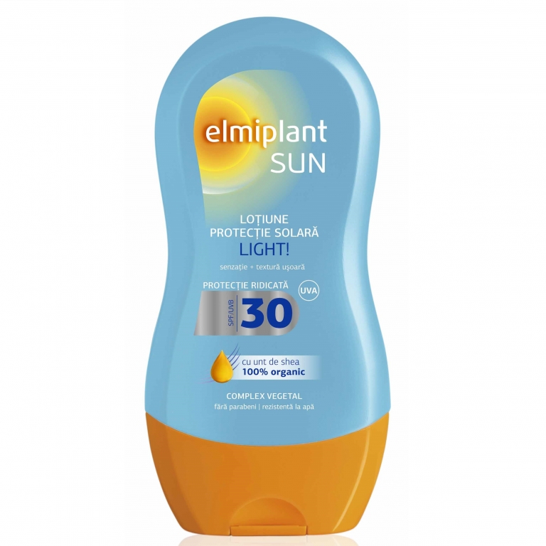 Lotiune protectie solara spf30 Light Feel 200ml - ELMIPLANT