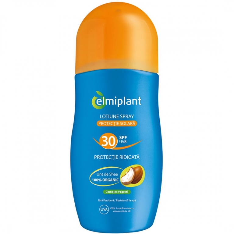 Lotiune protectie solara spf30 spray 200ml - ELMIPLANT