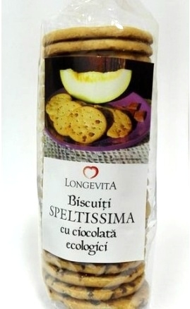 Biscuiti speltissima ciocolata eco 200g - LONGEVITA