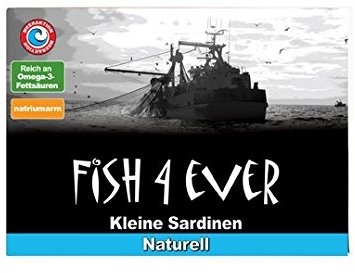 Sardine Brisling intregi apa izvor 105g - FISH 4 EVER