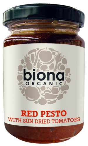 Pesto rosu rosii uscate 120g - BIONA