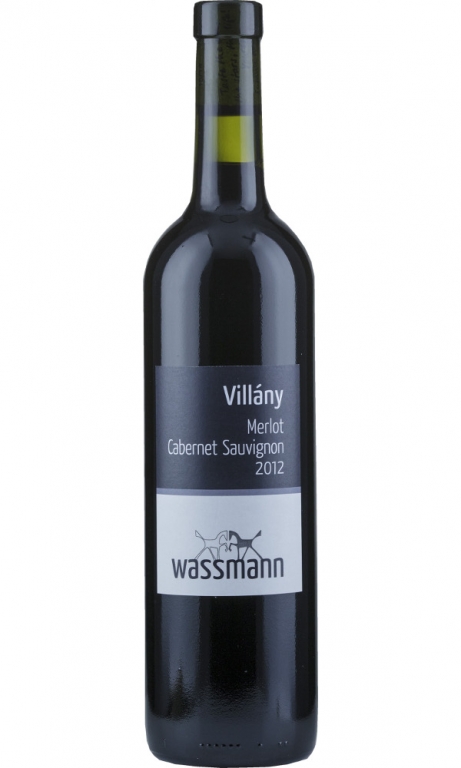 Vin rosu sec merlot cabernet 2012 Villany 750ml - WASSMANN