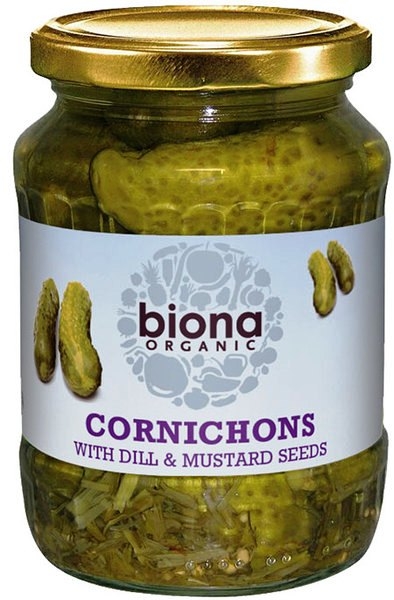 Castraveti cornison in otet 330g - BIONA