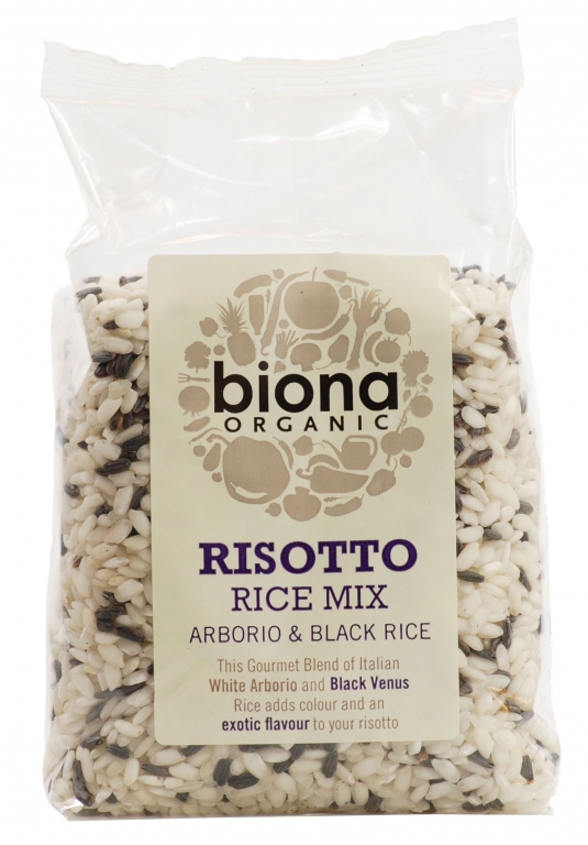 Orez amestec [arborio alb/negru] pt risotto 500g - BIONA