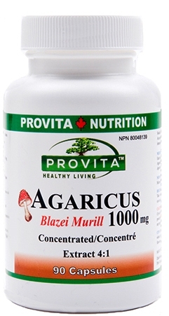 Agaricus 1000mg 90cps - PROVITA NUTRITION