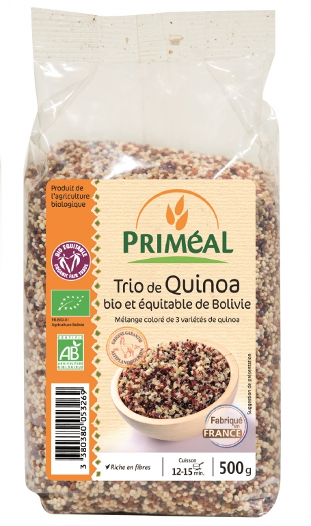 Quinoa trio boabe eco 500g - PRIMEAL
