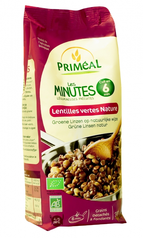 Linte verde Les Minutes boabe eco 300g - PRIMEAL