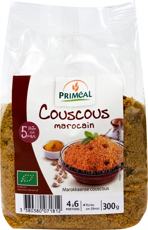 Cuscus grau marocan eco 300g - PRIMEAL